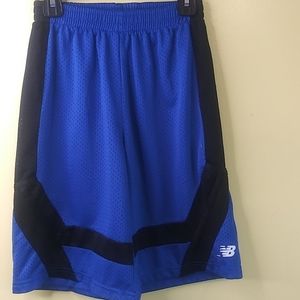 New Balance NB Boys Blue/Black Shorts Size 10/12